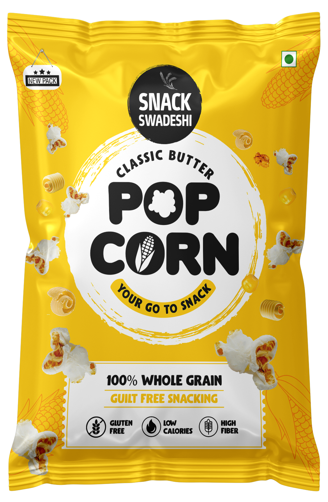 MAHA PACK Classic Butter Popcorn